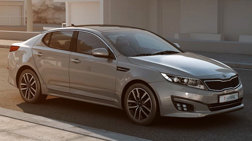 Kia Optima T-Hybrid concept lộ diện trước ngày ra mắt