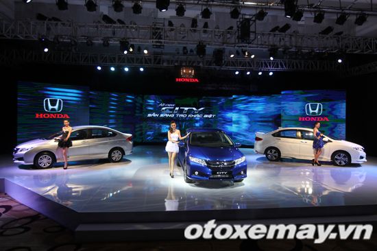 Honda City thế hệ mới ra mắt tại Hà Nội