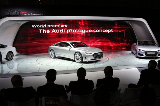 Phiên bản thương mại của Prologue Concept sẽ là Audi A6