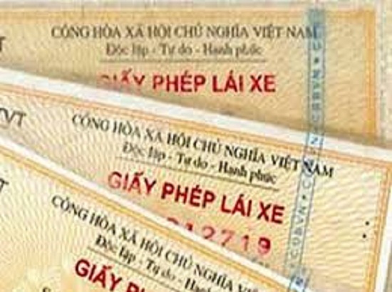 Sẽ gộp chung giấy phép lái xe ôtô và môtô 