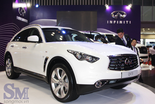 Giá bán chính thức của các mẫu SUV Infiniti tại Việt Nam