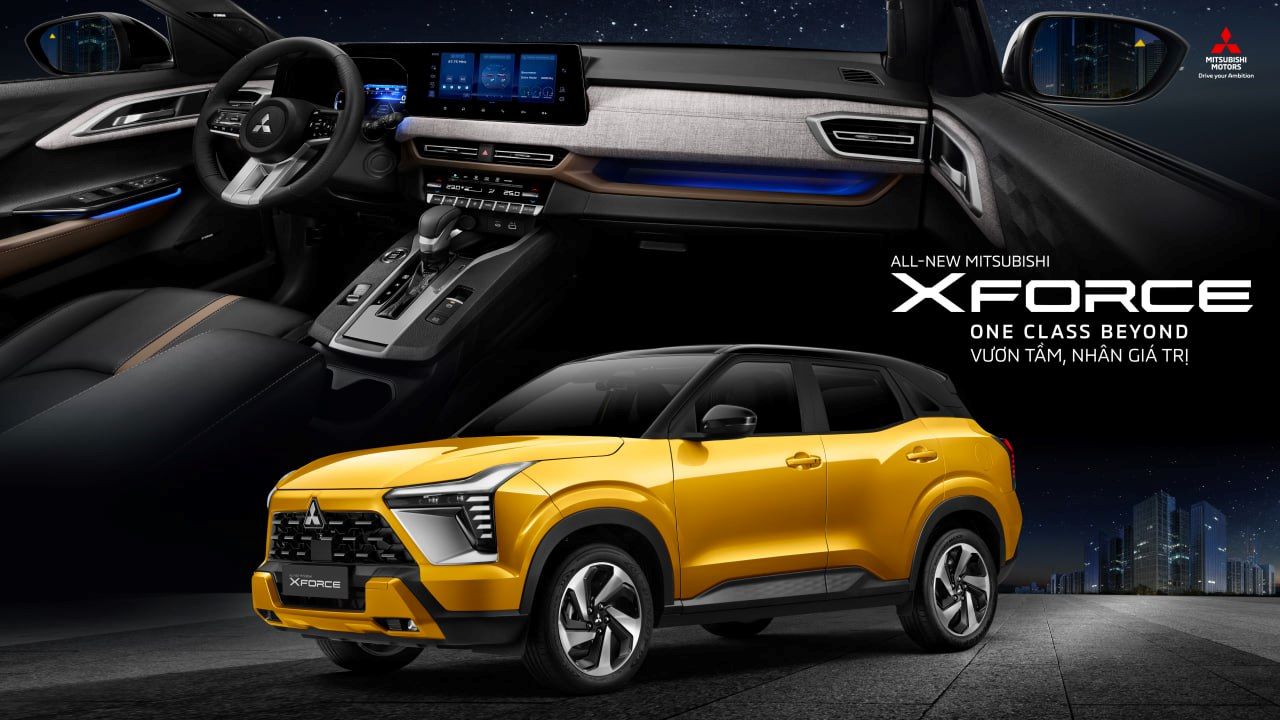 Mitsubishi Xforce Ultimate công bố giá bán từ 705 triệu đồng