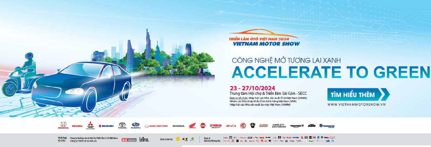 Việt Nam Motor Show 2024 - Khám phá toàn cảnh lịch trình triển lãm