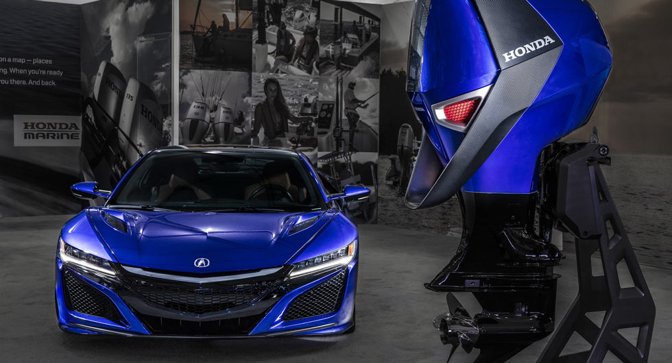 Honda “ném” siêu xe Acura NSX xuống biển