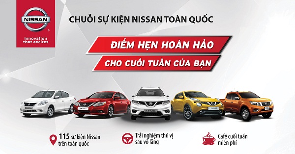 Nissan mở chuỗi sự kiện lái thử xe đặc biệt trong tháng 3