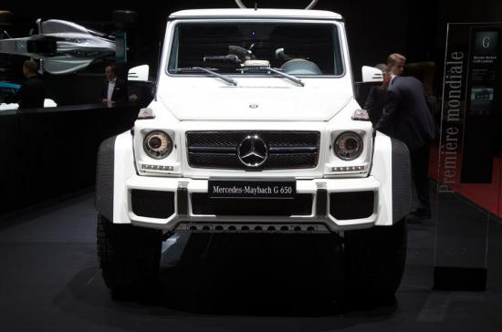 Xe SUV Mercedes-Maybach G-Class 650 1