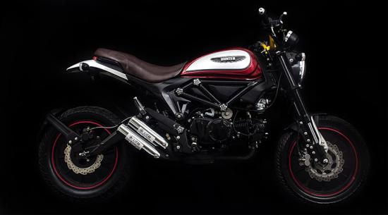 Xe Lifan Hunter 125 “nhái” Ducati Scrambler 1