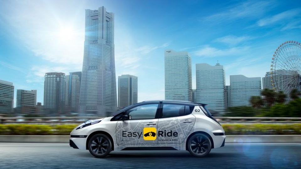 Nissan thử nghiệm robot taxi vào đầu năm 2018