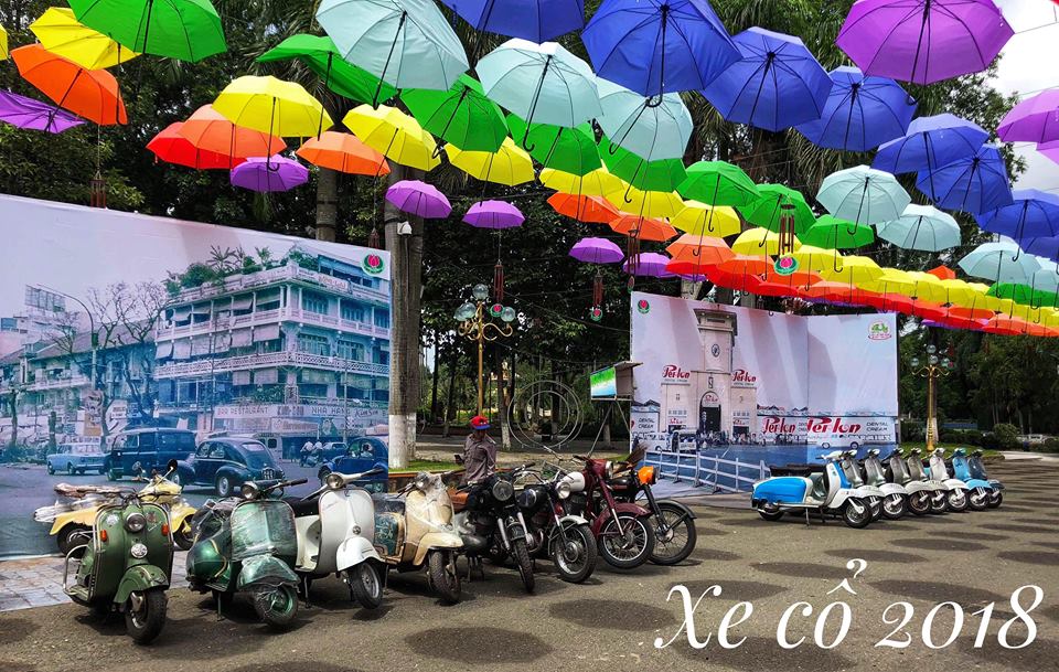 Ngày hội Xe cổ Đầm Sen 2018 trong hai ngày cuối tuần