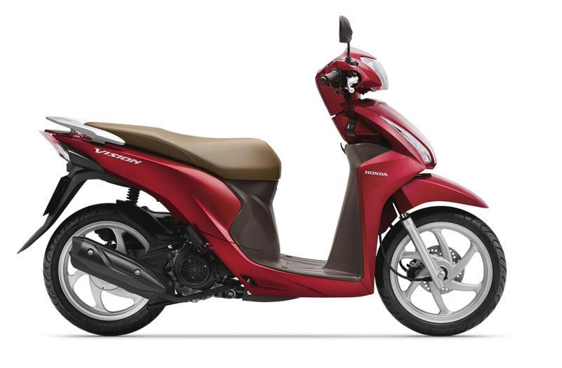 Honda Vision thêm 2 màu mới, giá không đổi