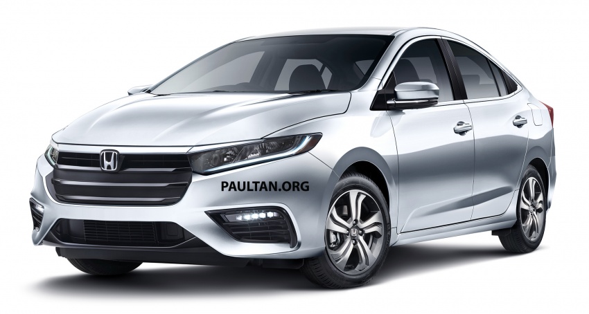 Honda City 2020 chuẩn bị ra mắt Thái Lan với động cơ mới