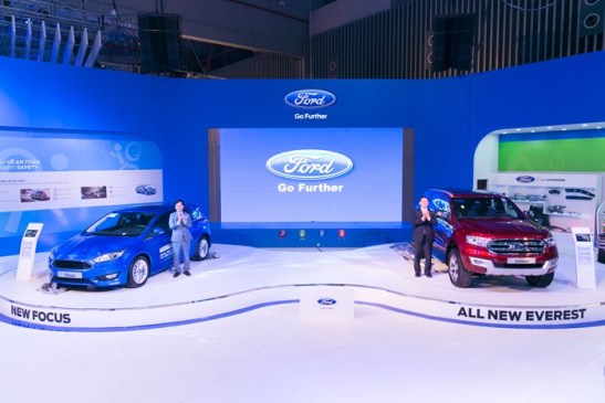 VMS 2015: Ford Focus và Everest Mới ra mặt tại Việt Nam