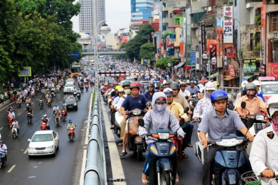 Ùn tắc tại Hà Nội