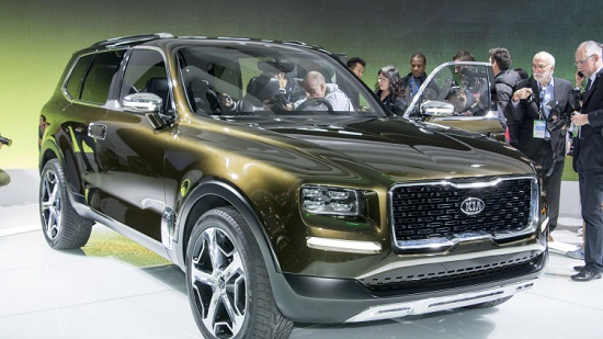 Xe SUV cỡ lớn Kia Telluride