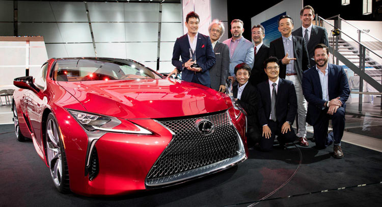 Lexus LC 500 giành giải xe thương mại đẹp nhất