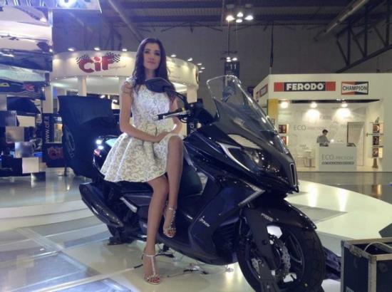 Dàn người mẫu tại EICMA 2015 A 20