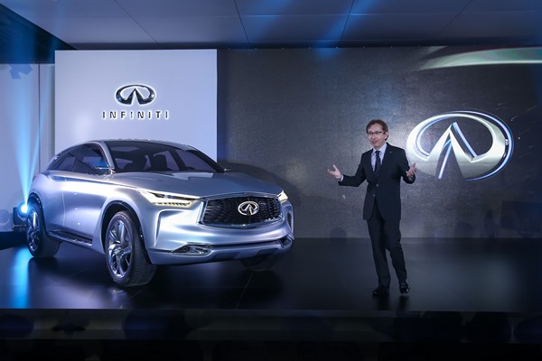 Infiniti đã công bố dòng xe mới QX Sport Inspiration4