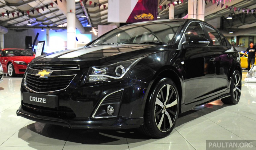 Chevrolet tăng tính thể thao cho chiếc sedan Cruze