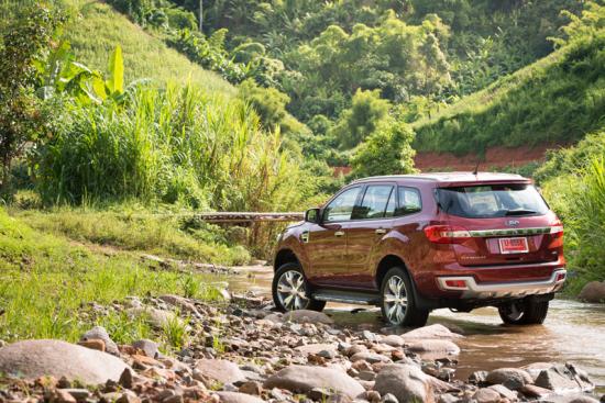 Chuyến trải nghiệm đầu tiên của chiếc Ford Everest 2015 tại Thái Lan 1