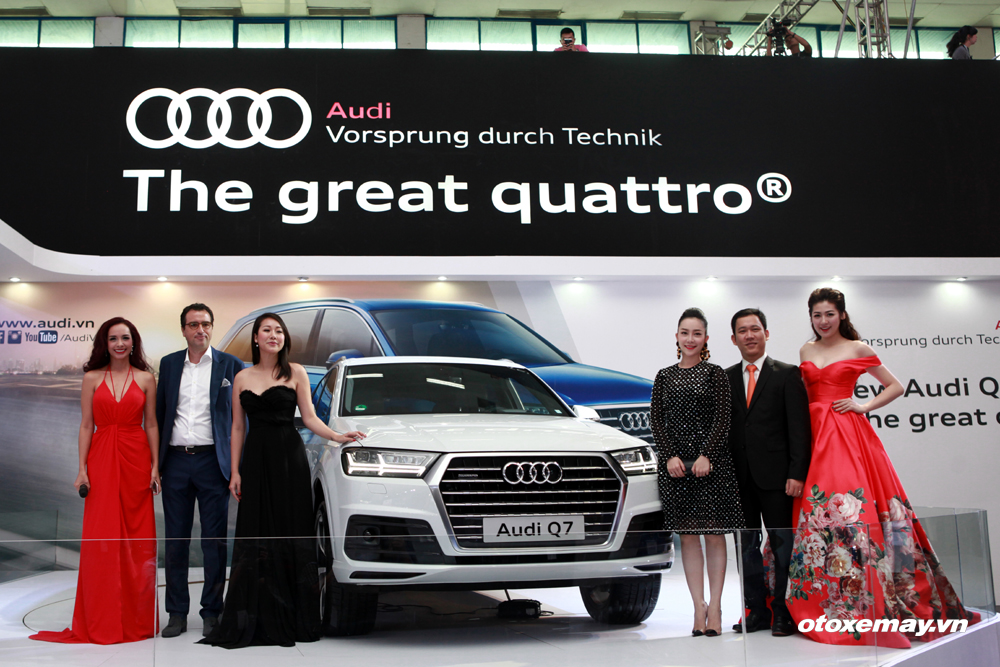 Cận cảnh chi tiết Audi Q7 tại VIMS 2015