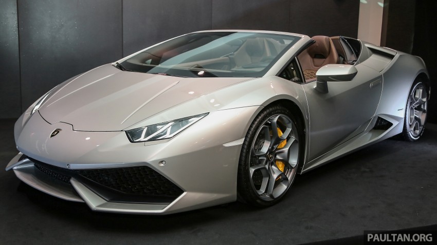 Lamborghini Huracan mui trần đã đến Đông Nam Á