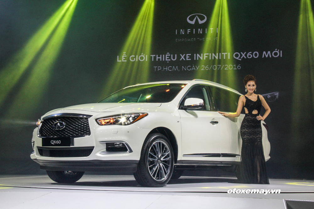 Infiniti QX60 2016 ra mắt tại Việt Nam với giá từ 3,399 tỷ đồng