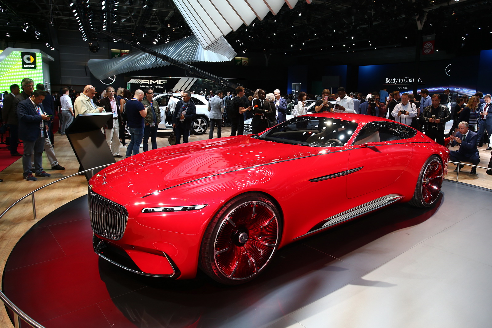 Paris Motor Show 2016: Vision Mercedes-Maybach 6 Concept chính thức trình làng