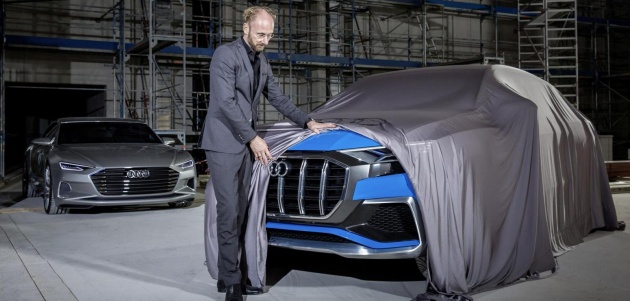 Audi Q8 hoàn toàn mới dần lộ diện