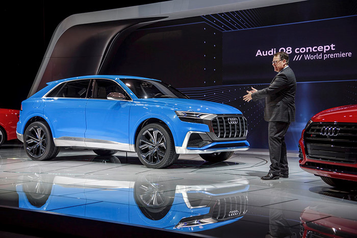 Audi Q8 Concept hoàn toàn mới chính thức xuất hiện