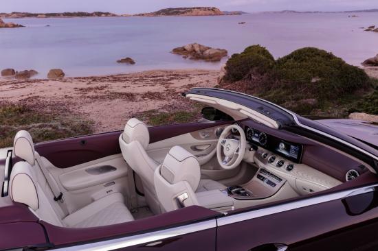 Mercedes-Benz công bố phiên bản Cabriolet cả dòng E-Class 2018