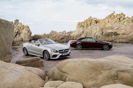 Mercedes-Benz công bố phiên bản Cabriolet cả dòng E-Class 2018