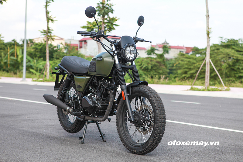 Cận cảnh Brixton BX125X Scrambler