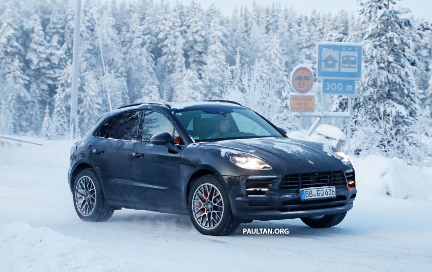 Porsche Macan 2019 lộ diện trên đường chạy thử