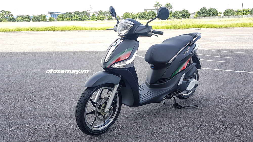 Hé lộ phiên bản nâng cấp Piaggio Liberty ABS chuẩn bị được bán ra