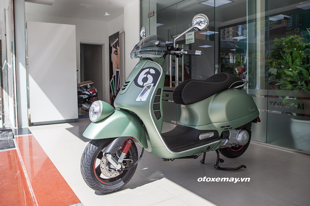 Cận cảnh Vespa Sei Giorni giá 199 triệu đồng tại VN