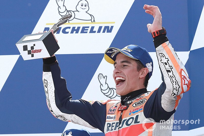 Chặng 14 MotoGP: Marquez có chiến thắng chặng thứ 8 trong mùa giải