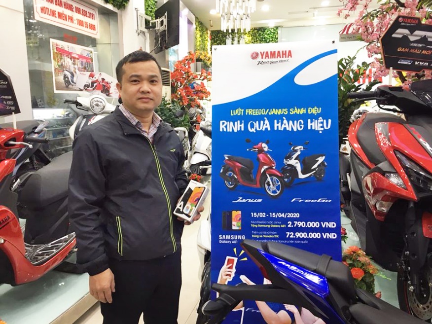 Yamaha khuyến mãi khủng khi mua Exciter và Sirius