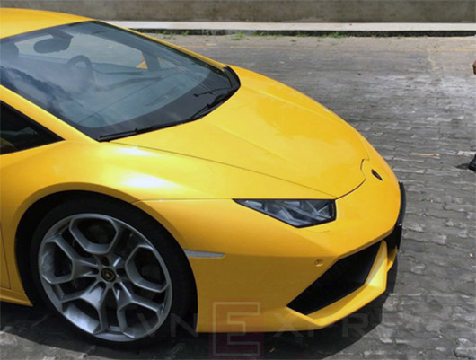 Siêu xe Lamborghini Huracan LP610-4 màu vàng_ảnh 3