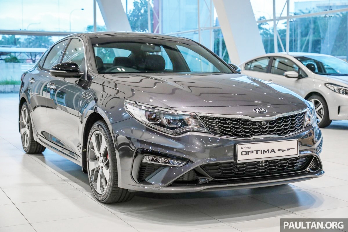 Kia Optima GT facelift 2019 ngầu như xe thể thao