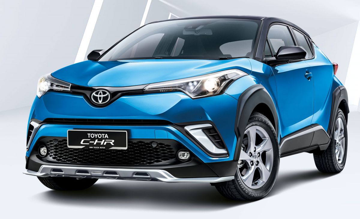 Toyota C-HR 2019 thêm công nghệ và gam màu trẻ trung