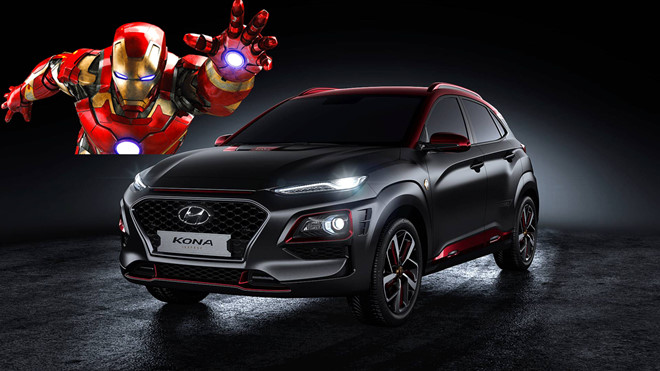 Hyundai Kona Iron Man 2019 đầu tiên giá tầm 31 nghìn USD