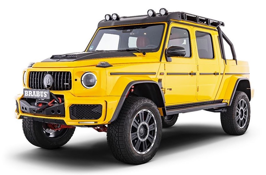 Siêu xe bán tải “hàng thửa” Brabus 700 Adventure XLP, giá tương đương 10,5 tỷ đồng