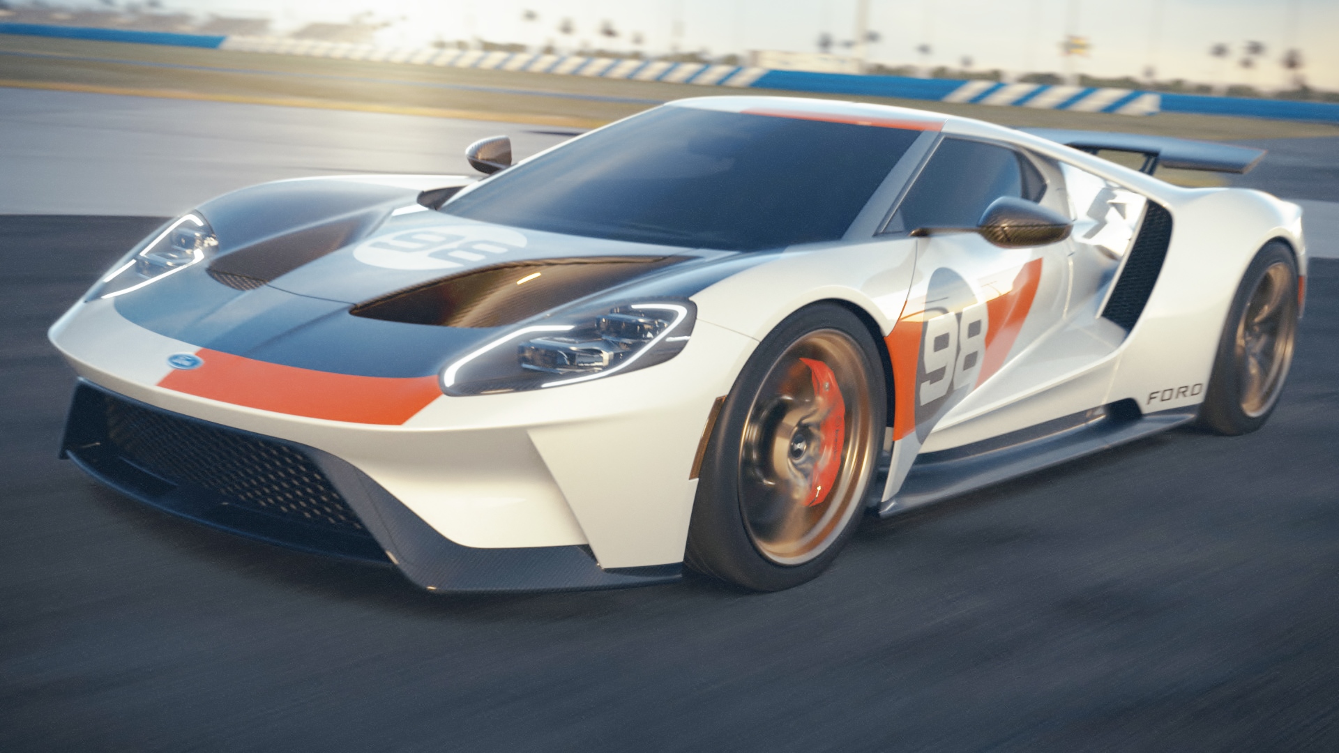 Loạt chi tiết độc đáo trên Ford GT Heritage Edition bản đặc biệt 2021