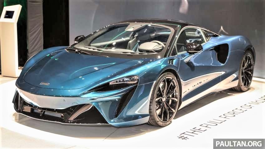 Siêu xe lai xăng điện McLaren Artura giá 5,5 tỷ đồng