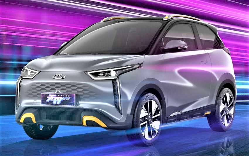 Chery QQ Wujie Pro 2022 - xe điện Tàu giá rẻ, chạy được 408km