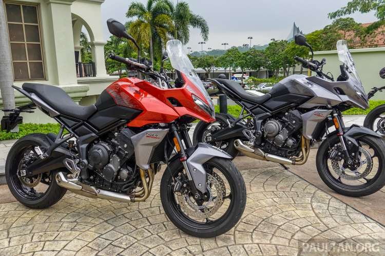 Chi tiết môtô adventure-tourer Triumph Tiger Sport 660 2022