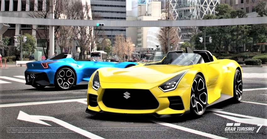 Suzuki Vision Gran Turismo – ôtô thể thao sử dụng động cơ xe máy