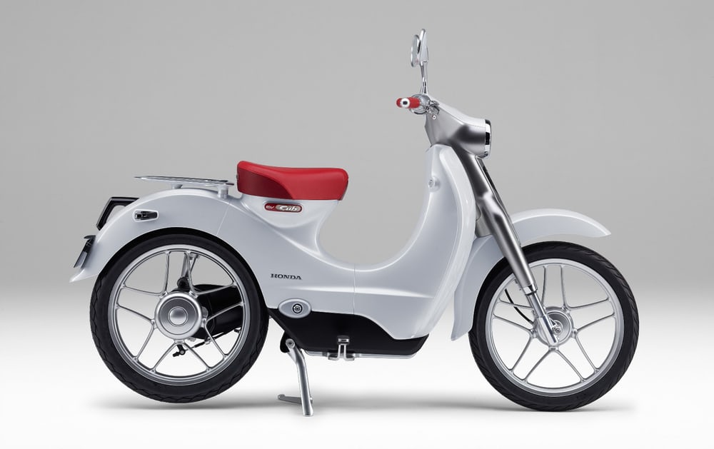 Năm 2018 sẽ có Honda Cub chạy điện