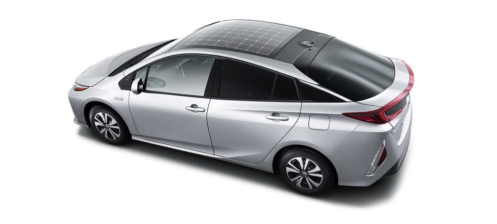 Parasonic phát triển mái hấp thụ năng lượng mặt trời cho Prius