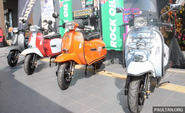 Ngắm dàn scooter cổ điển mang động cơ “khủng”